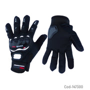 Guantes con proteccion y Touch - Pro biker