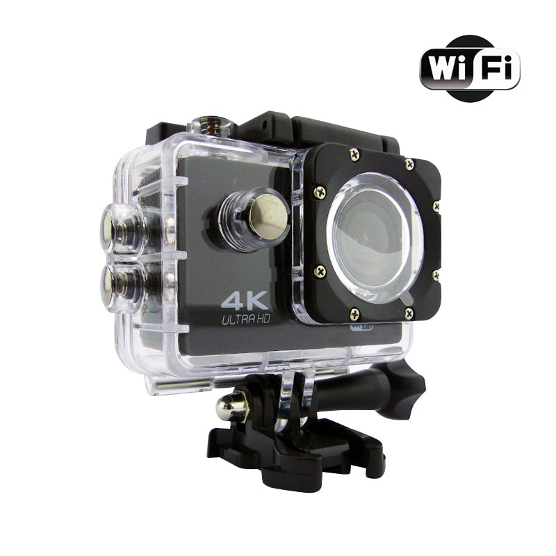 Camara mini tipo Gopro con Wifi pantalla 2¨ 4K