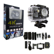 Camara mini tipo Gopro con Wifi pantalla 2¨ 4K