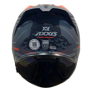 Casco Hawk Sv Evo Dark Justice AXXIS