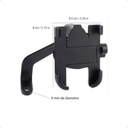 Porta celular aluminio con fijacion al espejo - Probiker