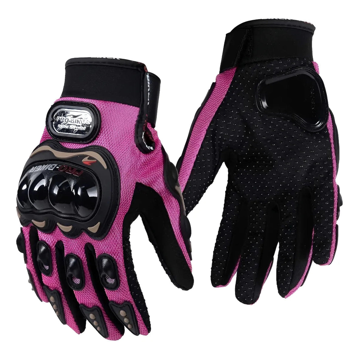Guantes rosados para mujer - Pro biker