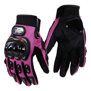 Guantes rosados para mujer - Pro biker