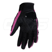 Guantes rosados para mujer - Pro biker