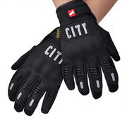 Guantes sellados con proteccion y touch NEGROS - Madmotor