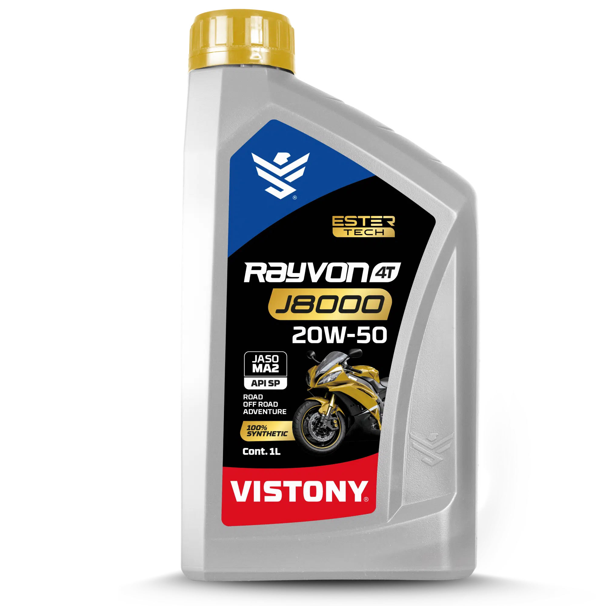 Aceite 20w50 sintetico 4T J8000 - Rayvon Vistony