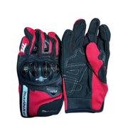 Guantes con Proteccion Carbon Y Sistema Touch ROJOS - Madbike
