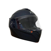 CASCO ABATIBLE AXXIS STORM NEGRO MATE