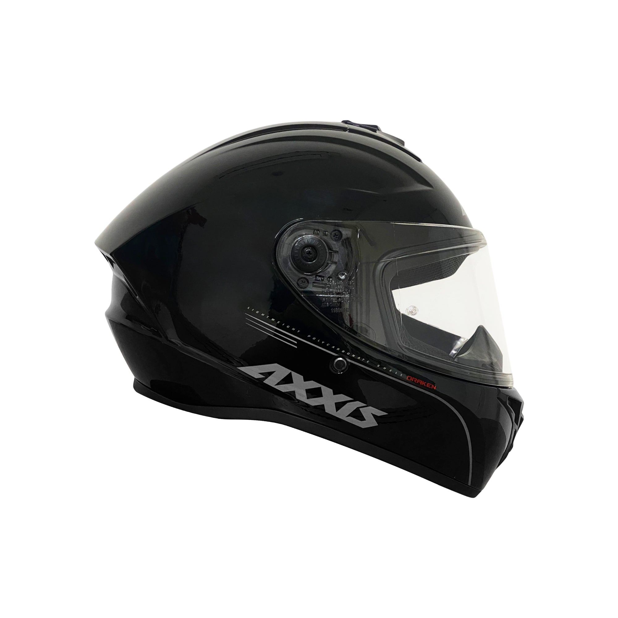 CASCO INTEGRAL AXXIS DRAKEN NEGRO BRILLANTE