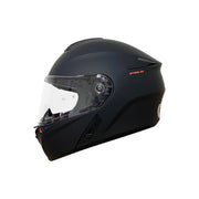 CASCO ABATIBLE AXXIS STORM NEGRO MATE