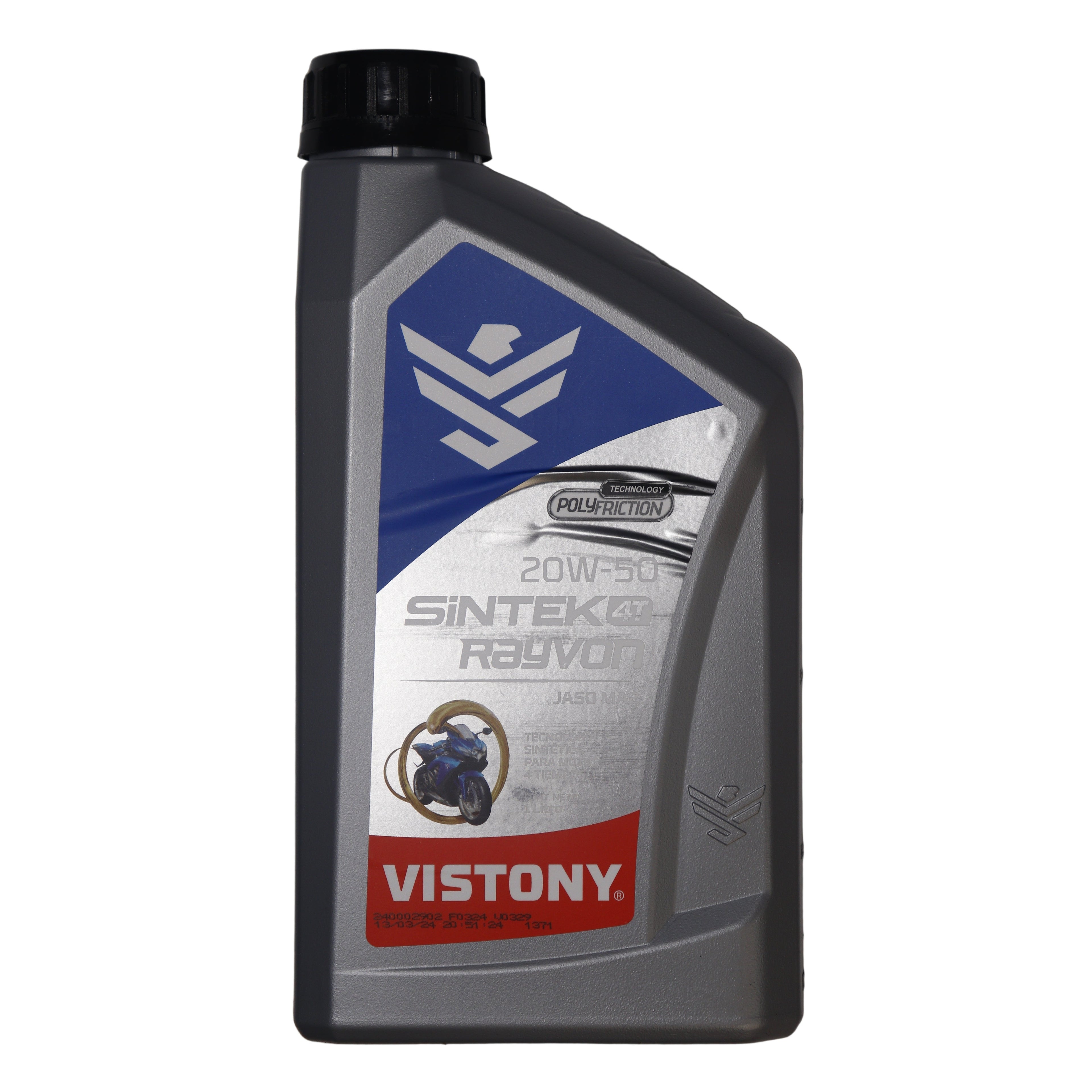 Aceite 20W50 Semi sintetico - Vistony