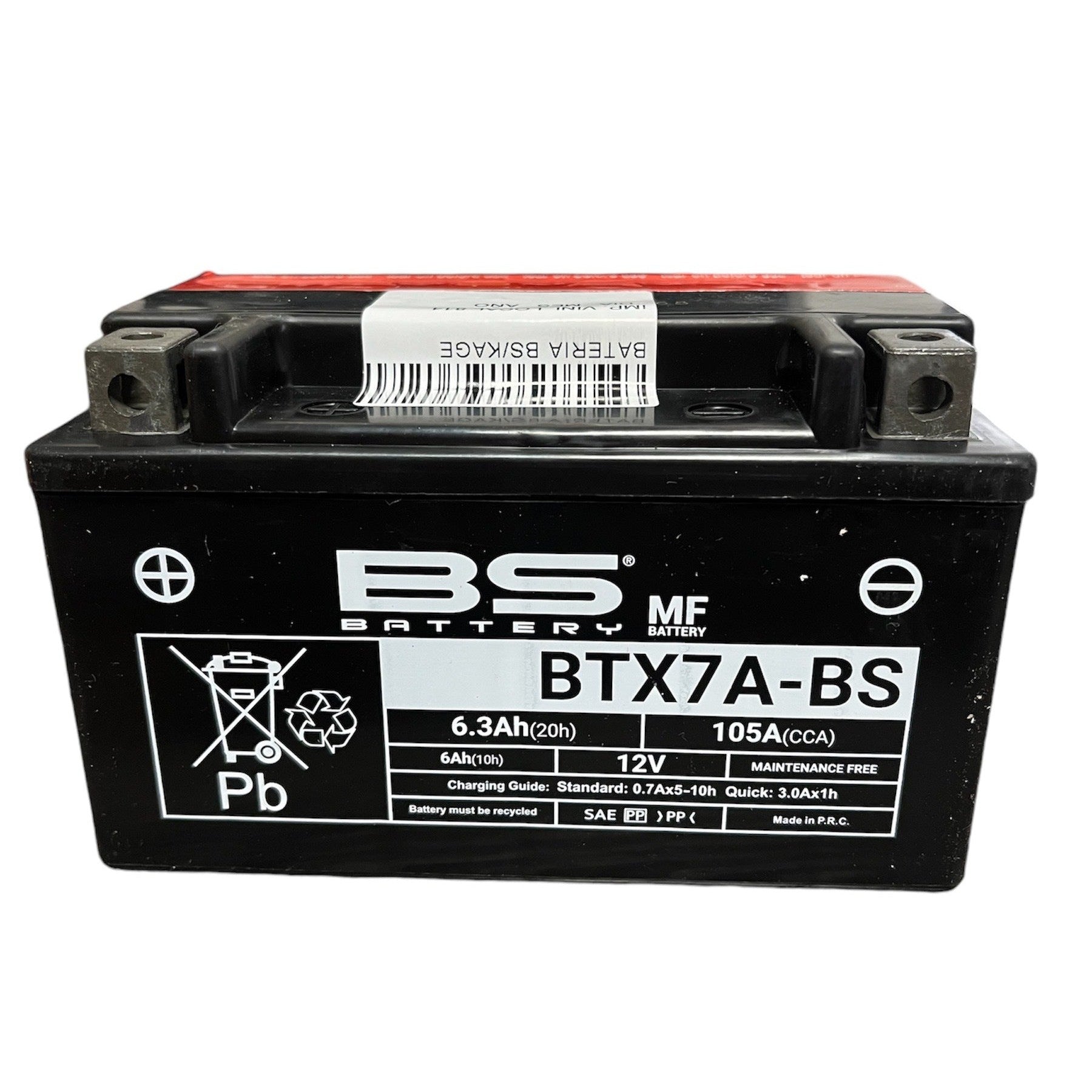 Bateria BTX7A-BS (Acido pack) / Bs battery