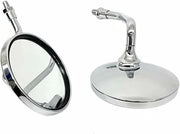 Espejos redondos cromados GN 125 - Seipro - High Quality