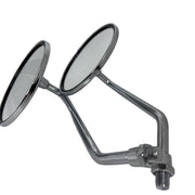 Espejos redondos cromados GN 125 - Seipro - High Quality