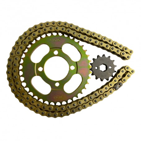 Kit transmision motorrad Express 100 38D 14D C DORADA - Seipro