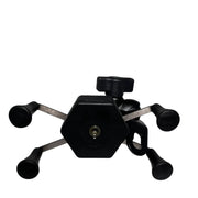 Porta celular metalico con brazos (anclaje espejo)