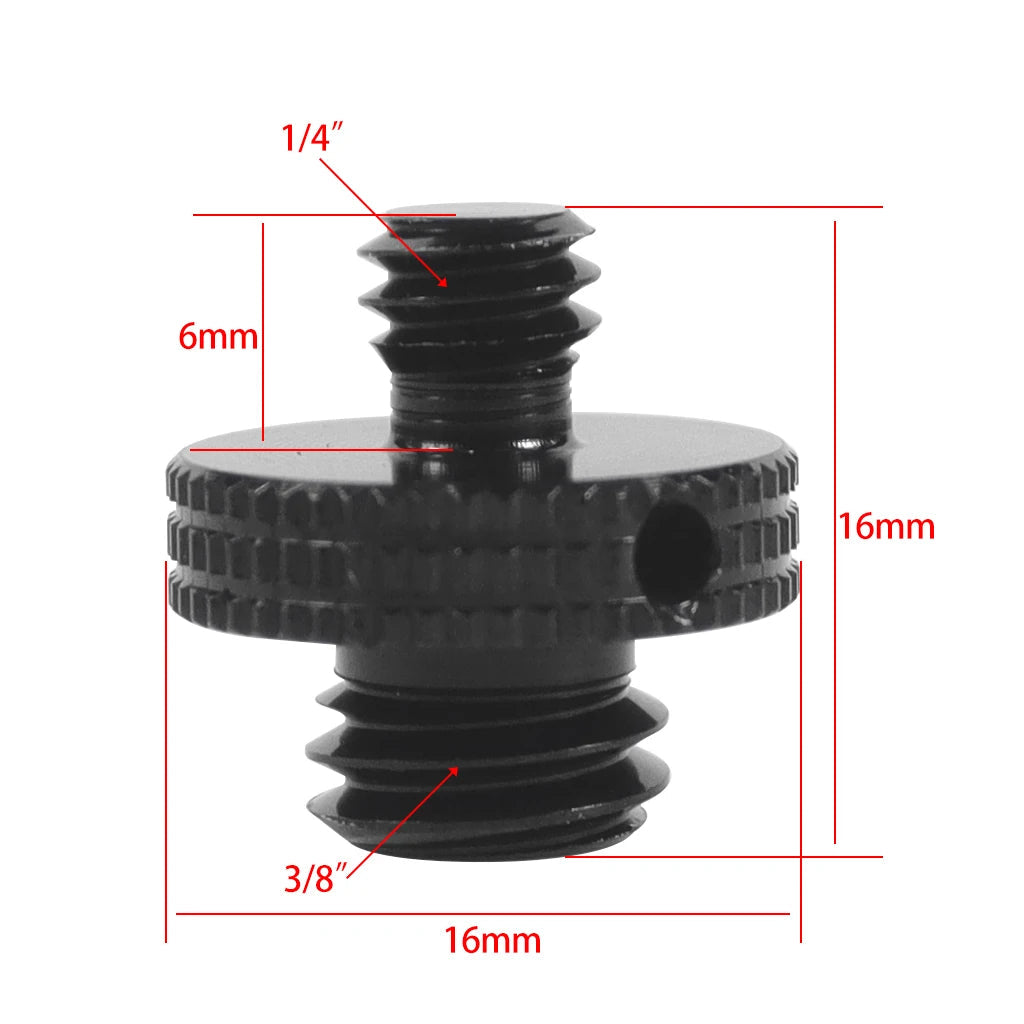 Adaptador de Conversión de Rosca 1/4 a 3/8