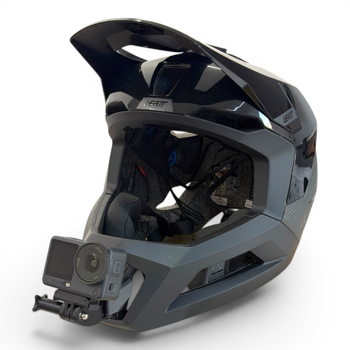 Soporte Insta360 y GoPro para Casco Leatt Gravity 5.0