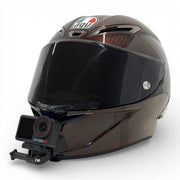 Soporte Insta360 y GoPro para Casco AGV Pista