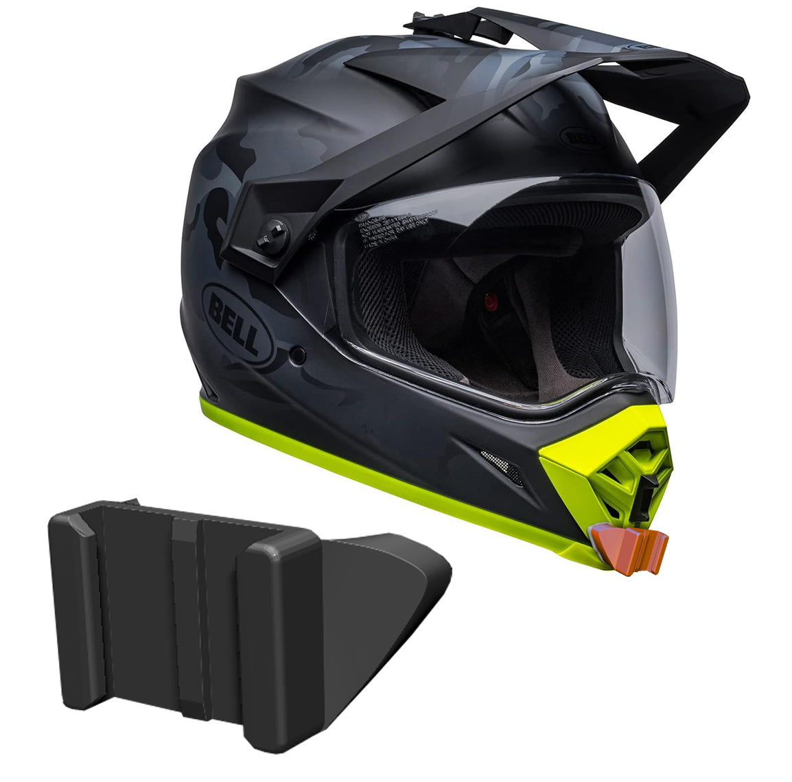 Soporte Insta360 y GoPro para Casco Bell MX-9 Adventure