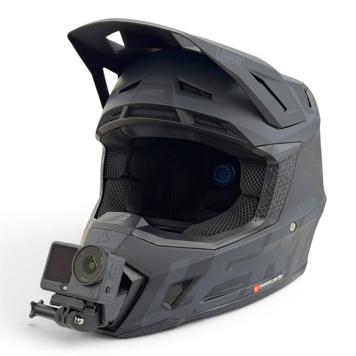 Soporte Insta360 y GoPro para Casco Leatt Gravity 7.5