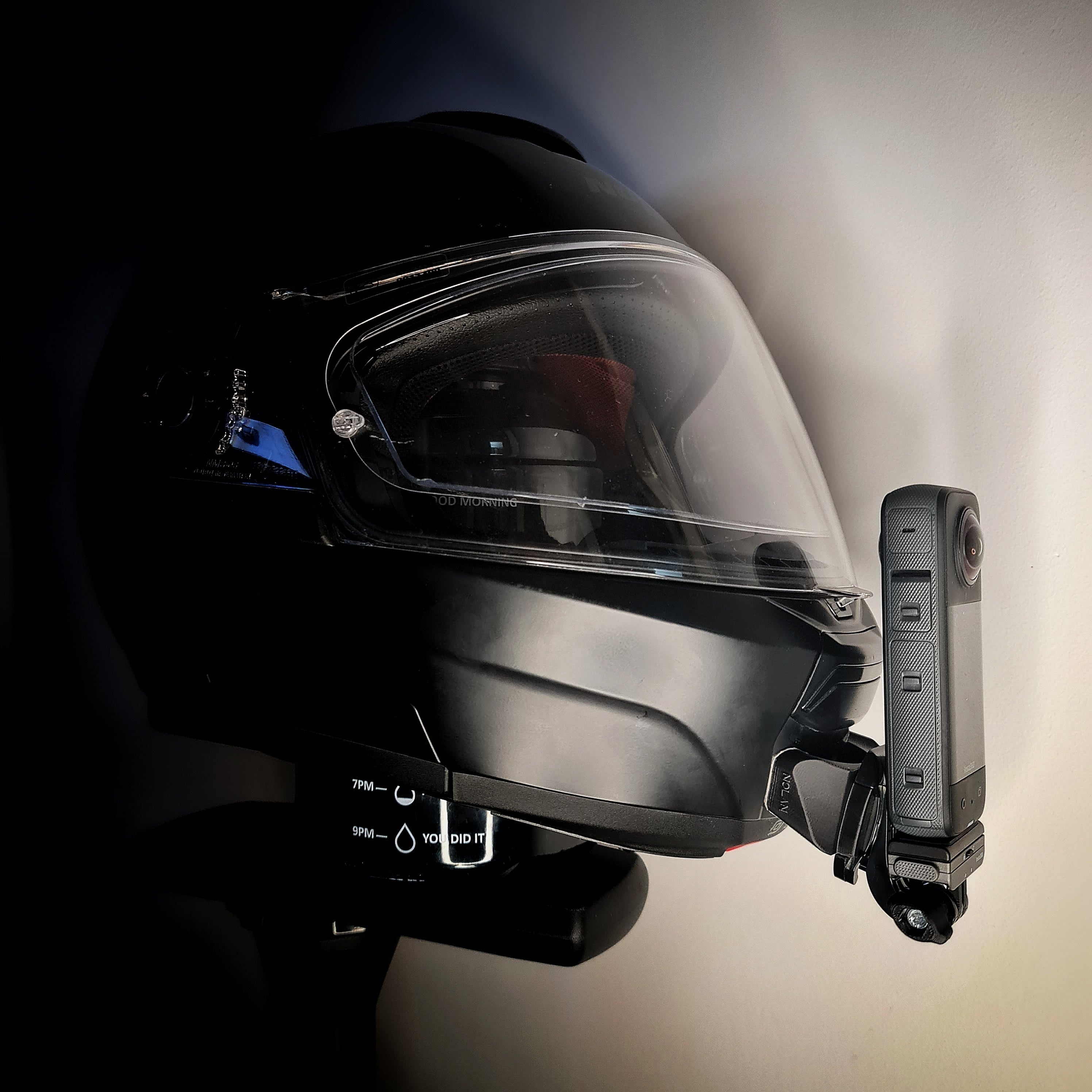 Soporte Insta360 y GoPro para Casco Nolan N100-6