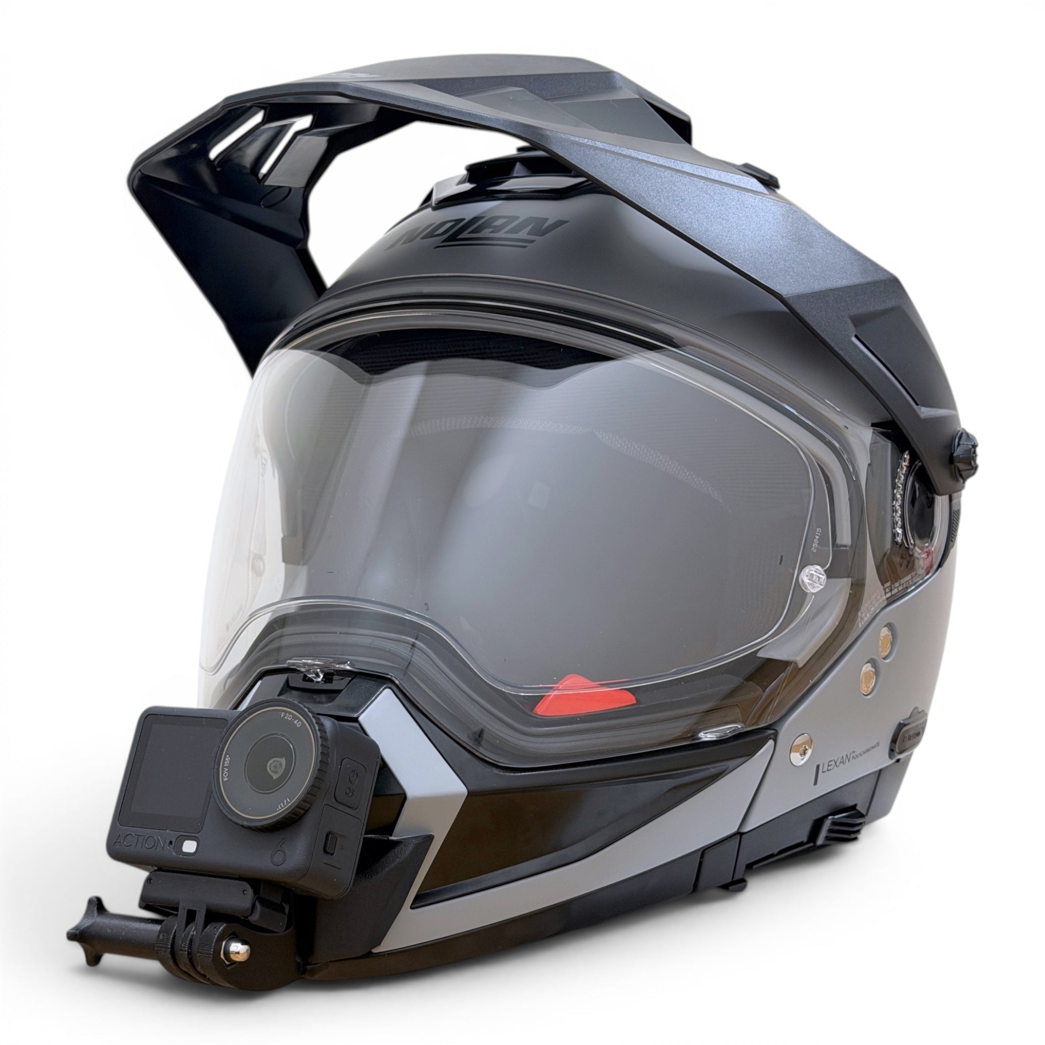 Soporte Insta360 y GoPro para Casco Nolan N70-2 X