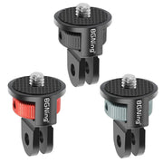 Adaptador de Aluminio para Trípode — Rosca Universal 1/4