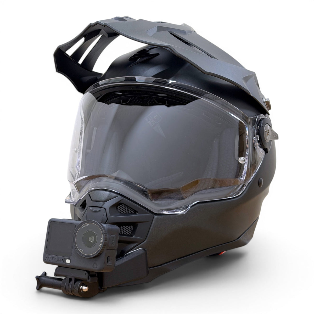 Soporte Insta360 y GoPro para Casco Scorpion ADF-9000