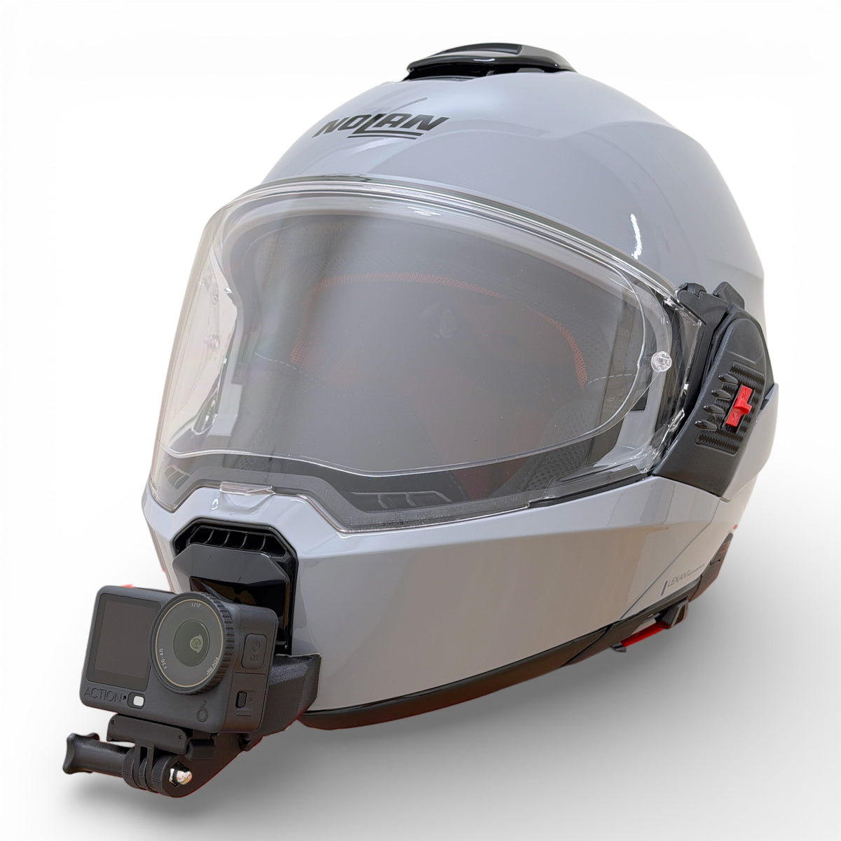Soporte Insta360 y GoPro para Casco Nolan N120-1
