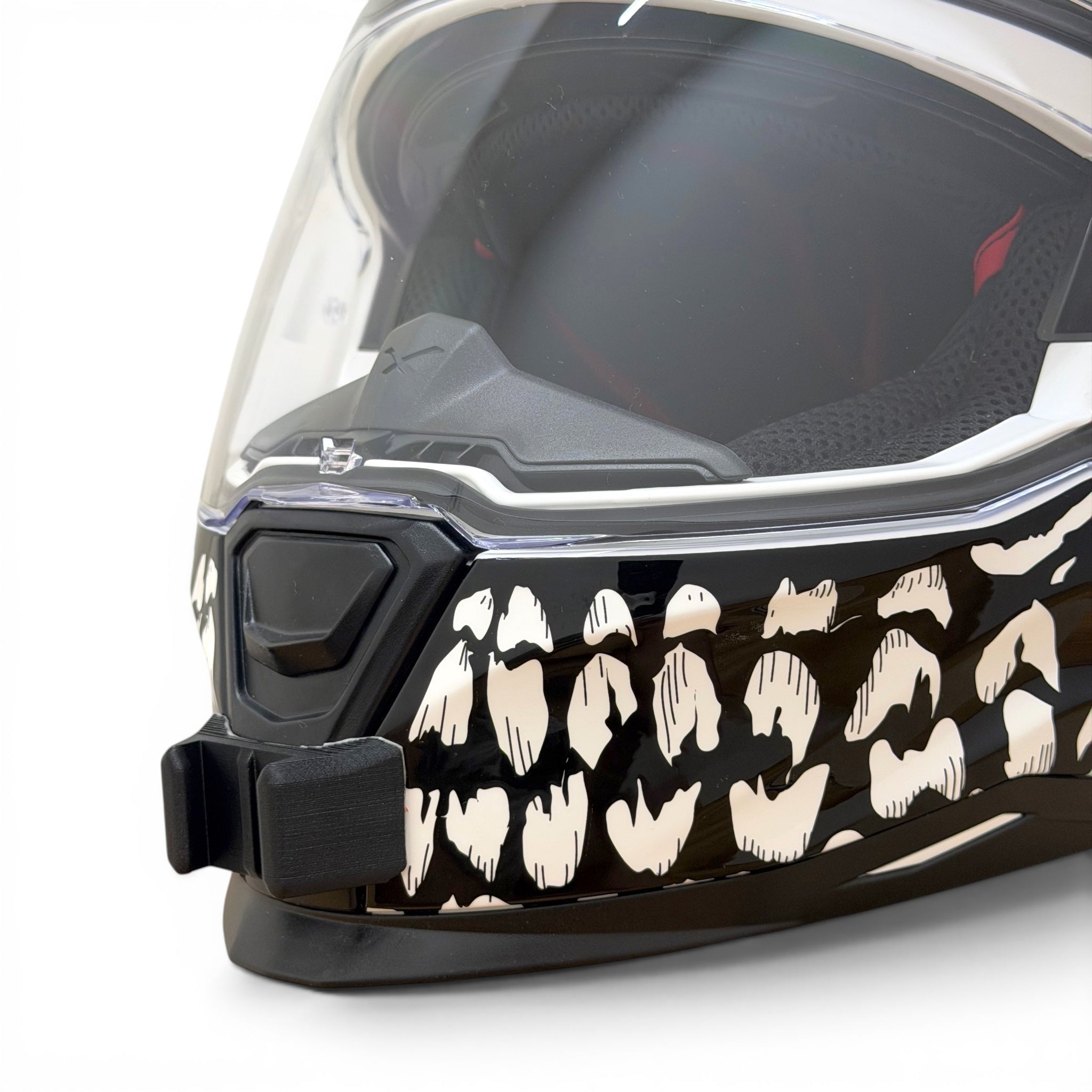 Soporte Insta360 y GoPro para Casco Nexx SX.100