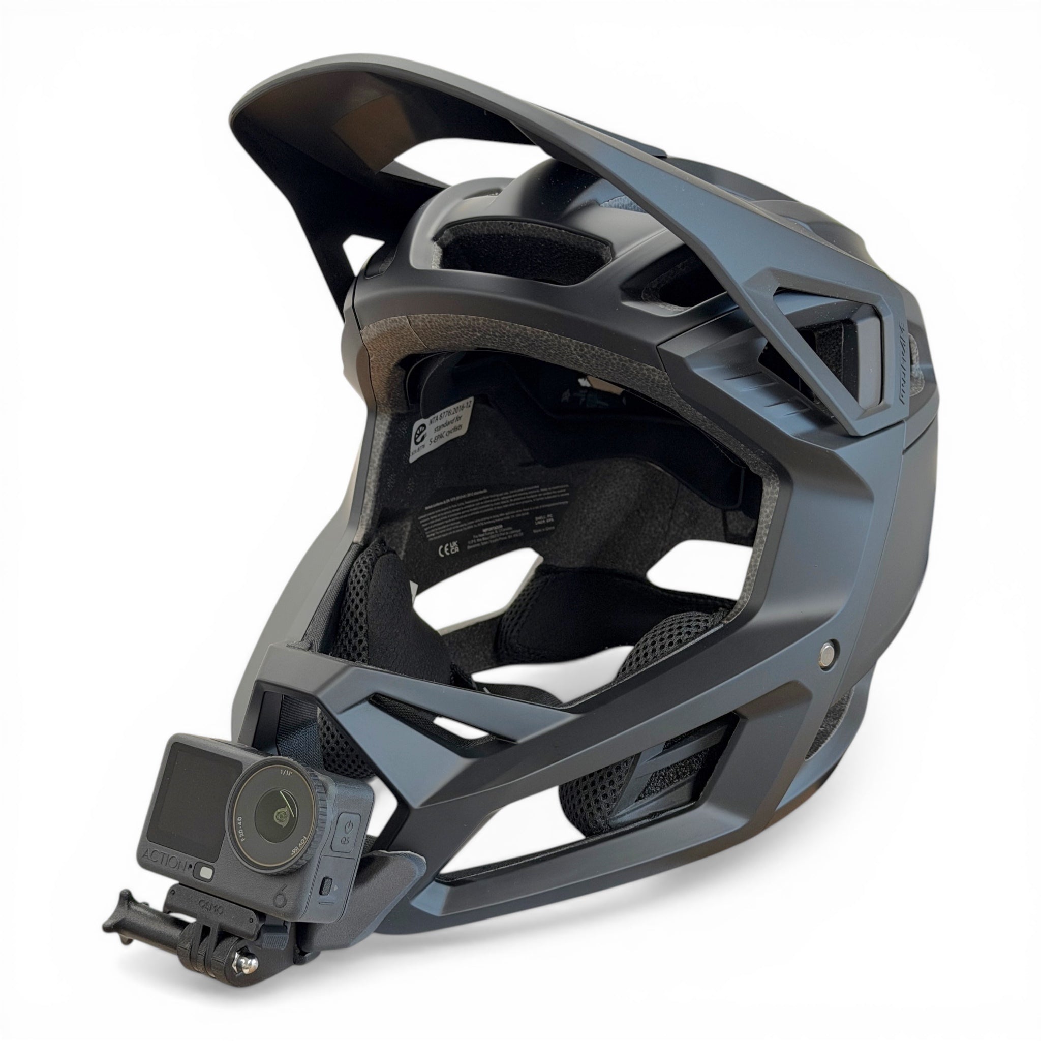 Soporte Insta360 y GoPro para Casco Fox Proframe RS