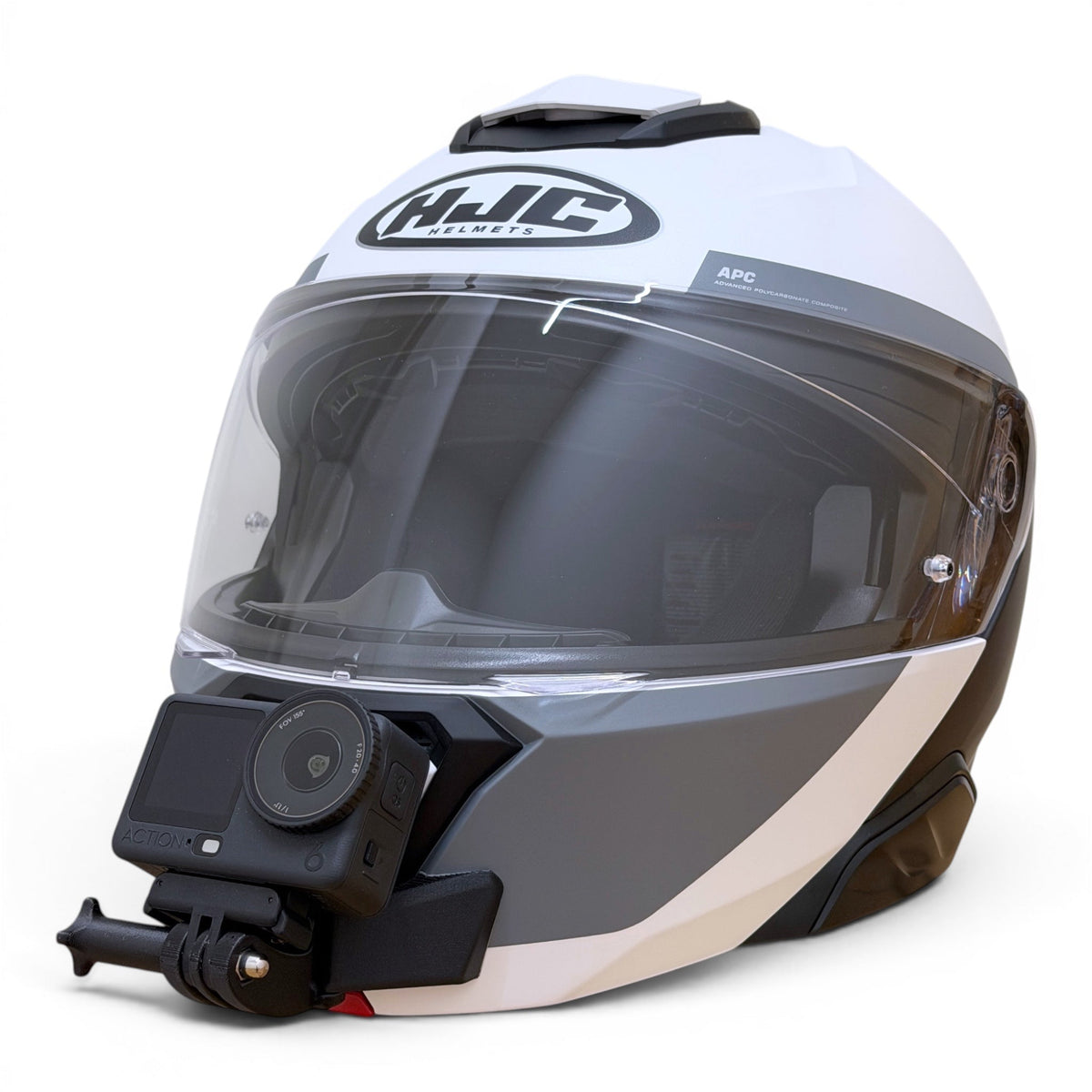 Soporte Insta360 y GoPro para Casco HJC i91