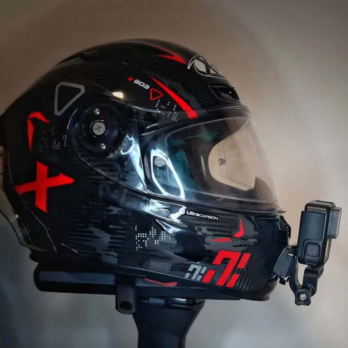 Soporte Insta360 y GoPro para Casco X-Lite X-803