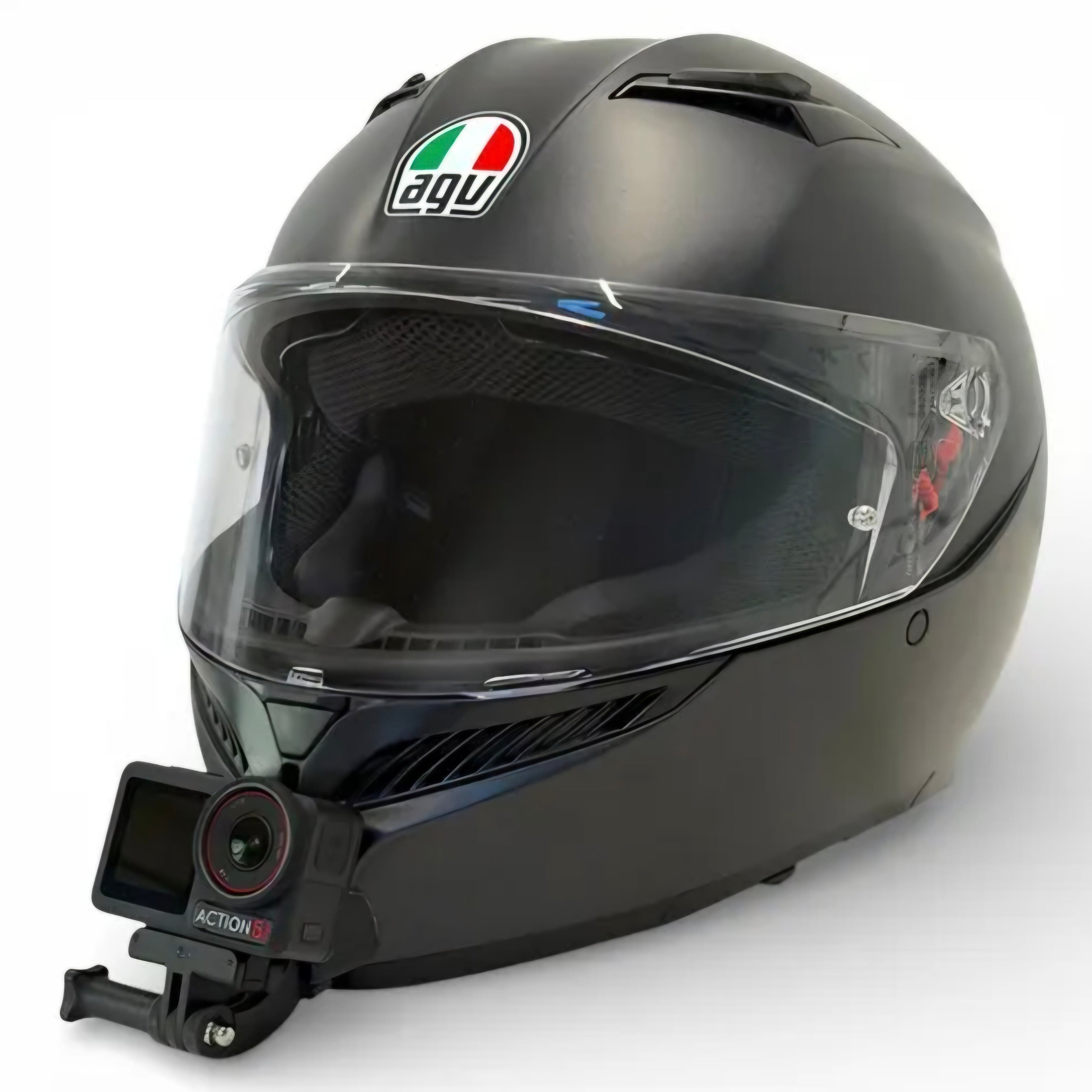 Soporte Insta360 y GoPro para Casco AGV K3