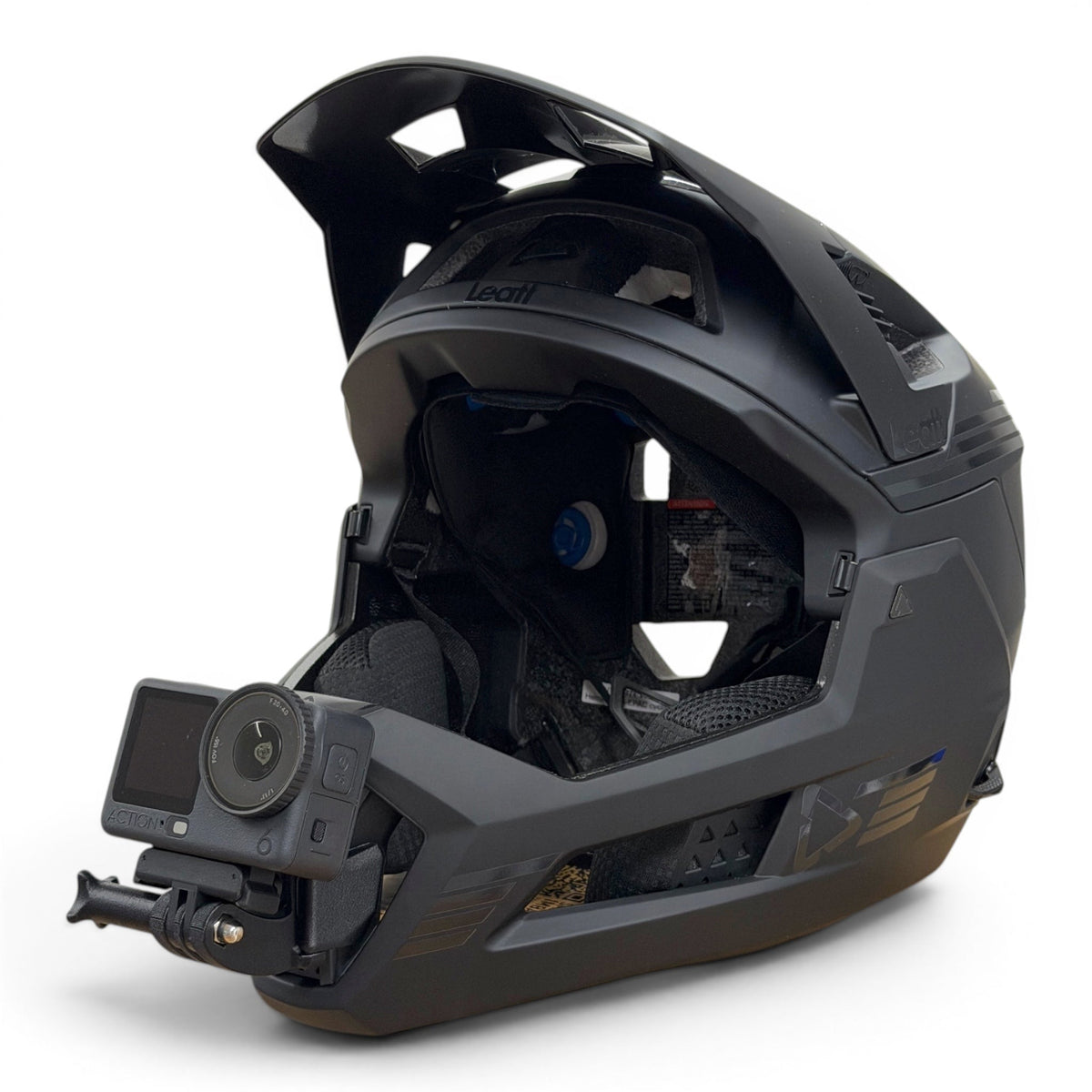 Soporte Insta360 y GoPro para Casco Leatt Enduro 4.0