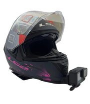 Soporte Insta360 y GoPro para Casco LS2 Storm II FF800