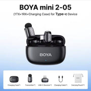 Micrófono Inalámbrico Boya Mini para Insta360 y GoPro