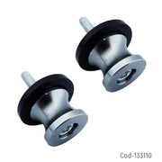 Spool Perno Caballete MH Plata perno 8 y 6 mm - HR