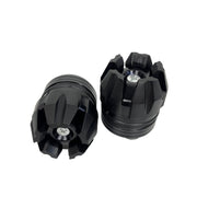 Topes cortos anti caida para rueda